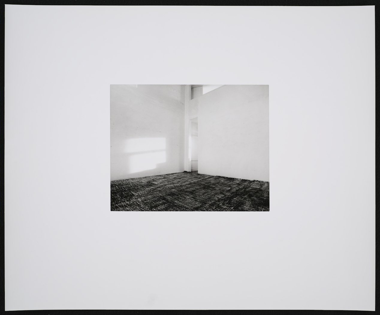 "Walker" rubbings in situ at the Studio, Antwerp, November, 1994 from On a Balcony