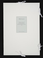 140 Lakes in the Swiss Alps 140 Sheets of Paper That Cover My Studio Ceiling When Placed One Next to the Other from On a Balcony