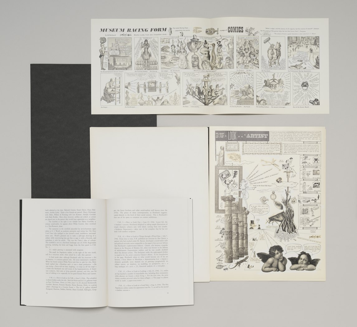 The Art Comics and Satires of Ad Reinhardt