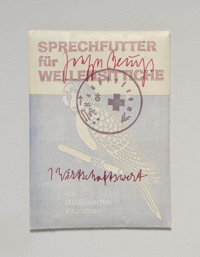 Wirtschaftswert Sprechfutter Für Wellensittiche (Economic Value "Speech Seed" for Parakeets)