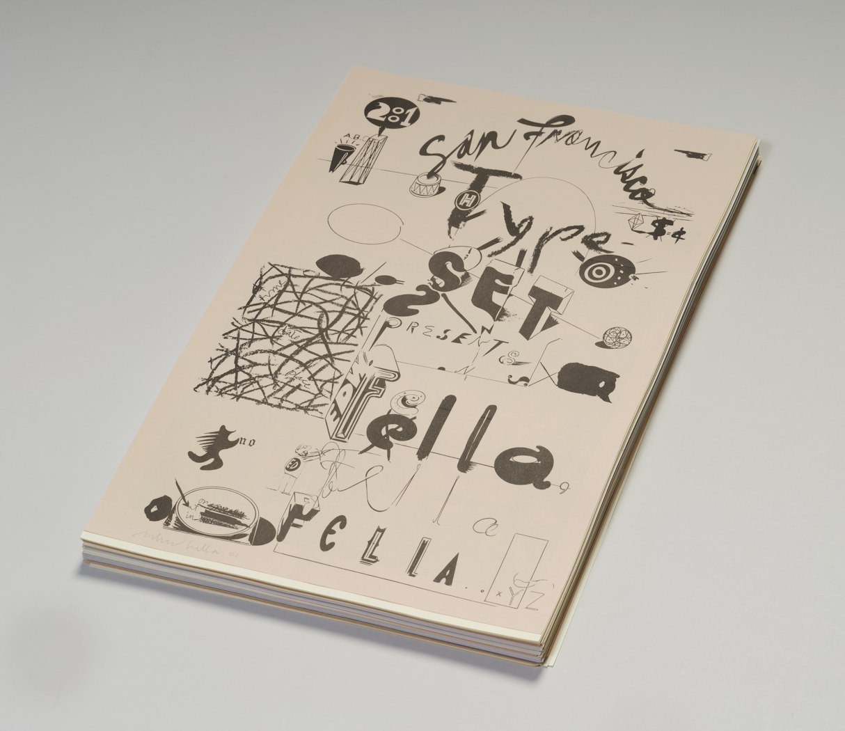 110 self-published flyers