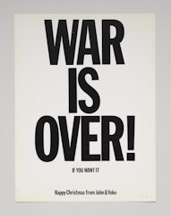 War Is Over!