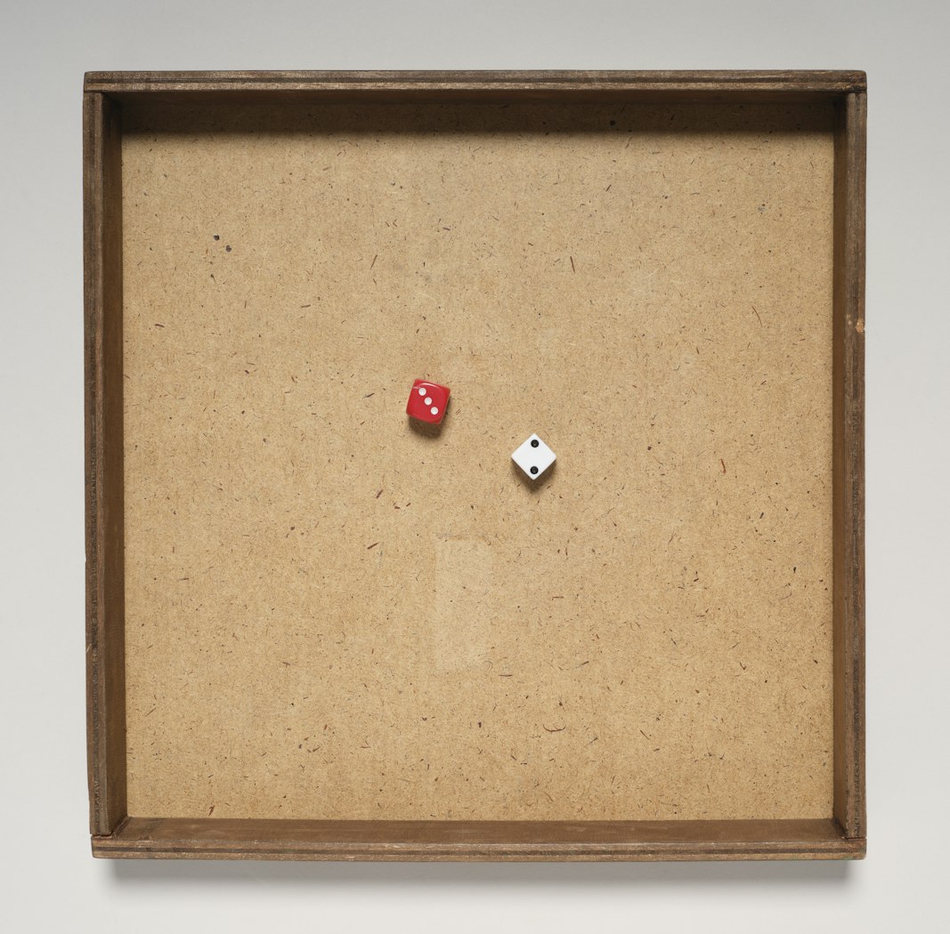Dice tray and dice from Split Sides