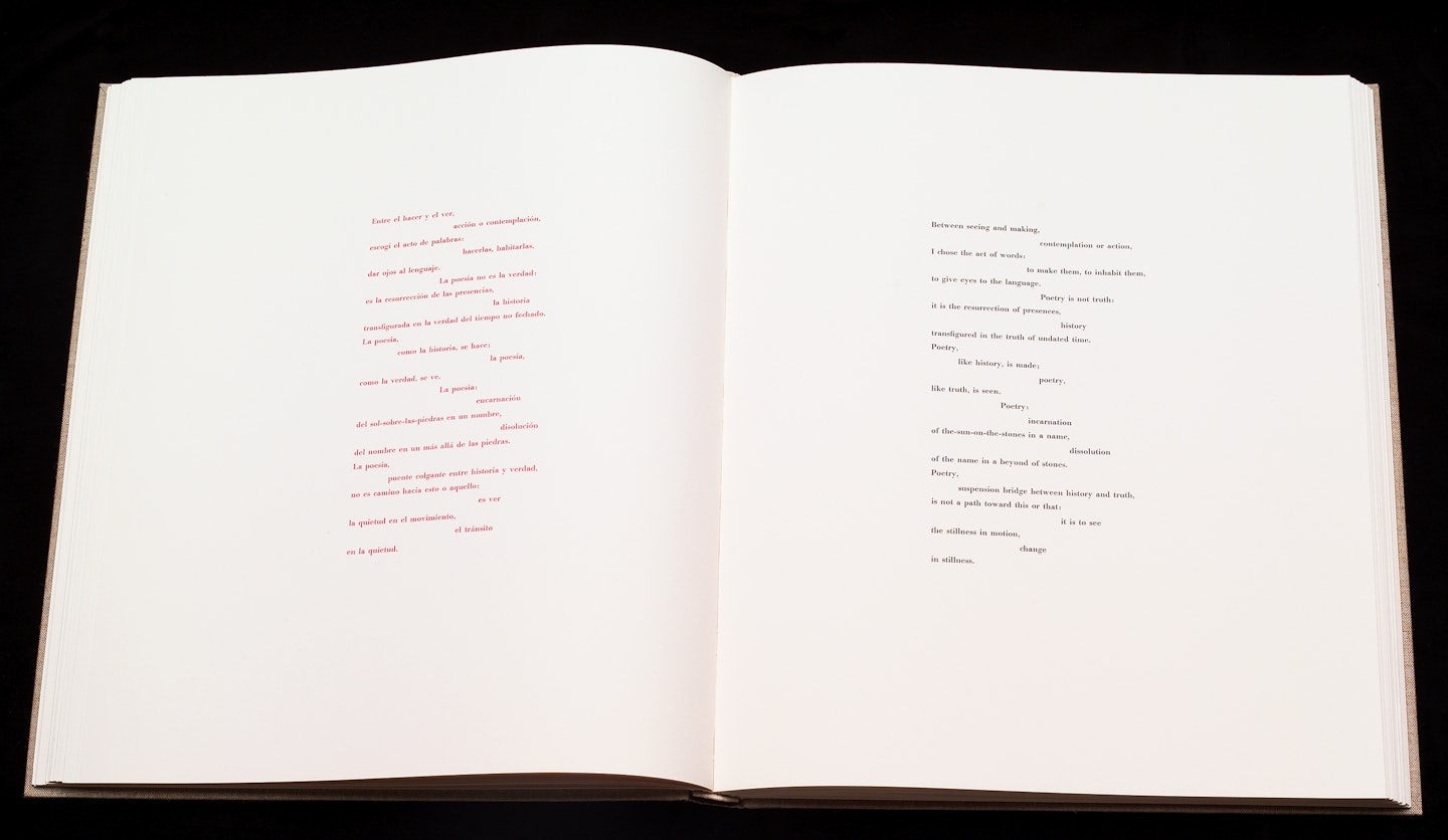 2-page spread of opened book