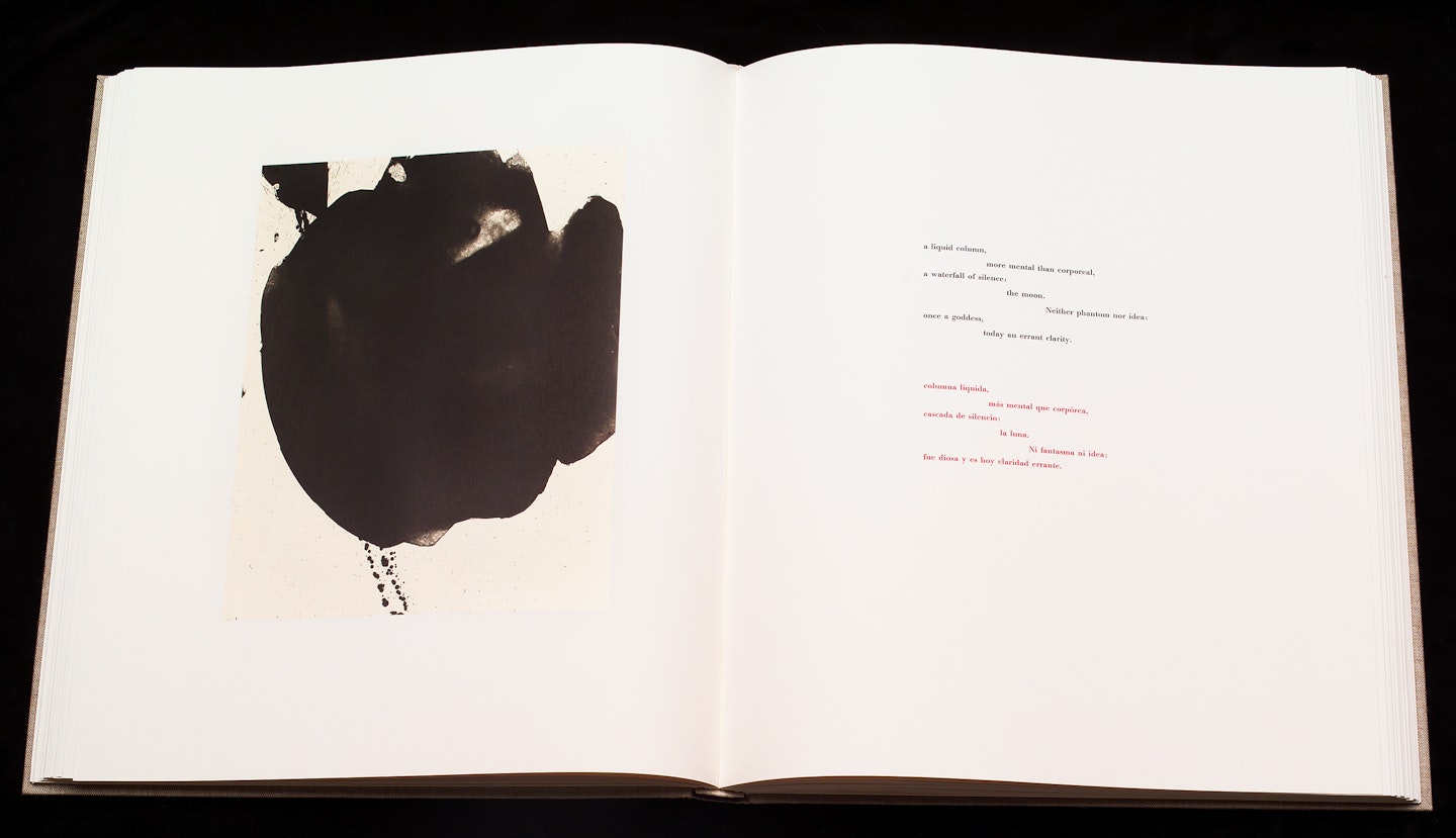 2-page spread of opened book