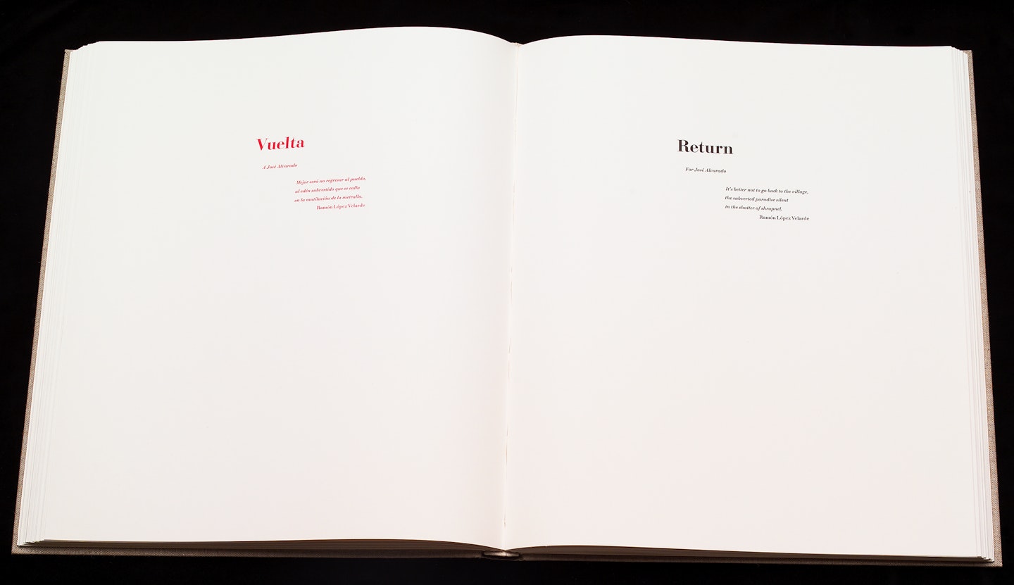 2-page spread of opened book