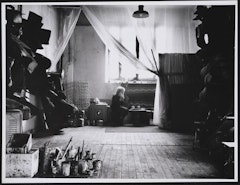 Marta Minujín portraits, artist's home, Paris