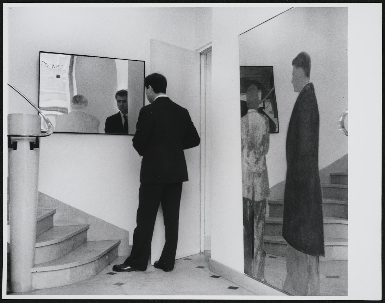 Michelangelo Pistoletto exhibition, Galerie Ileana Sonnabend, Paris
