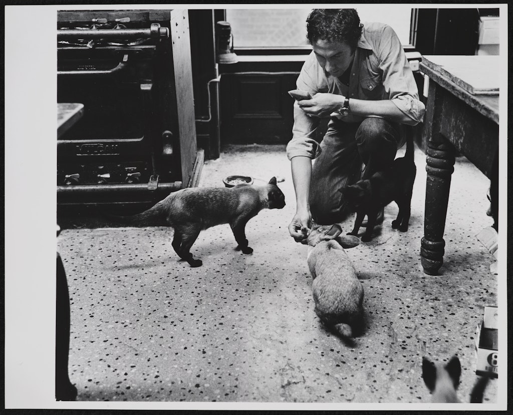 Robert Rauschenberg, artist's studio, Lafayette Street, NY