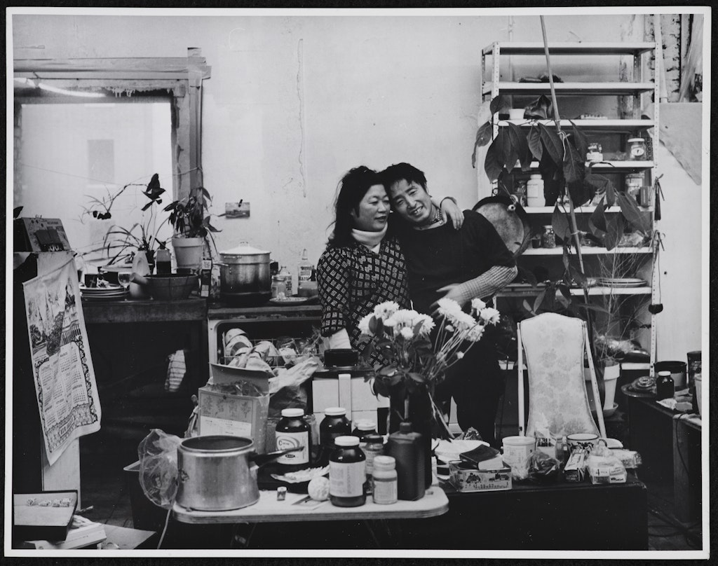 Nam June Paik and Shigeko Kubota, artists' loft, NY