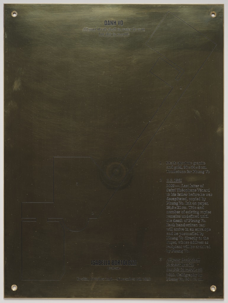 Untitled from All your deeds shall in water be writ, but this in marble