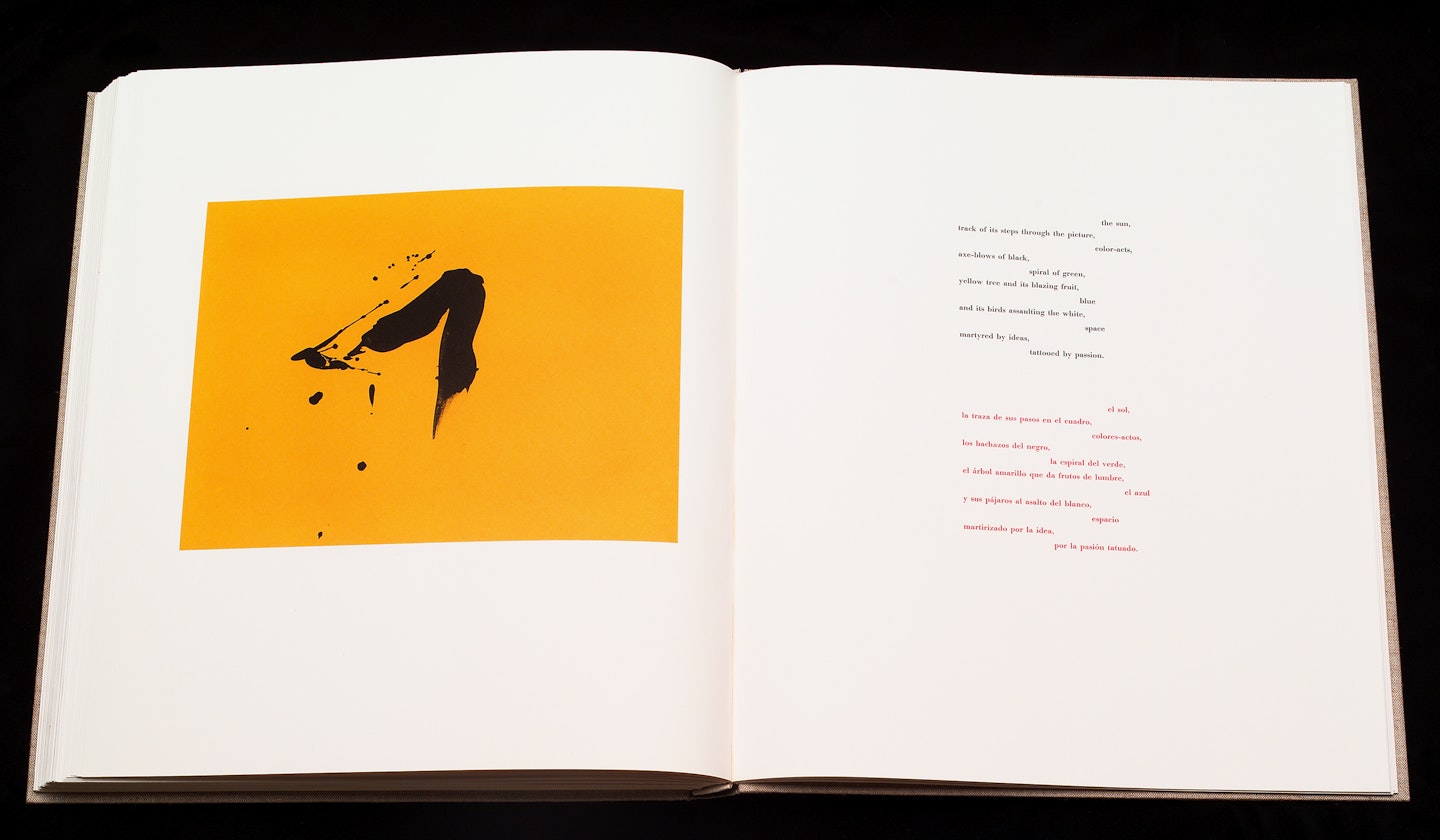 2-page spread of opened book