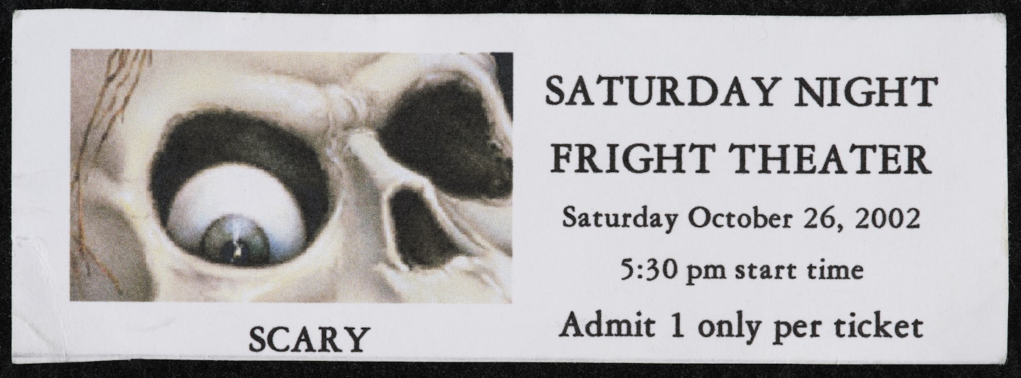 found spook house fliers from Southern California and Detroit, Michigan from Studies for the film "Spook House"