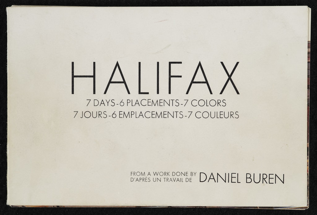 Halifax 7 Days-6 Placements-7 Colors