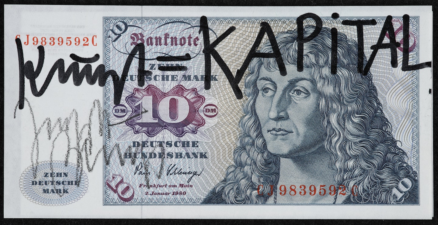 Kunst = KAPITAL (Art = CAPITAL)