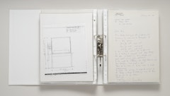 Back and Forth, in Quarto and Folio, correspondence between Mark Luyten and Walker Art Center, October 23, 1990 to January 15, 1997 from On a Balcony