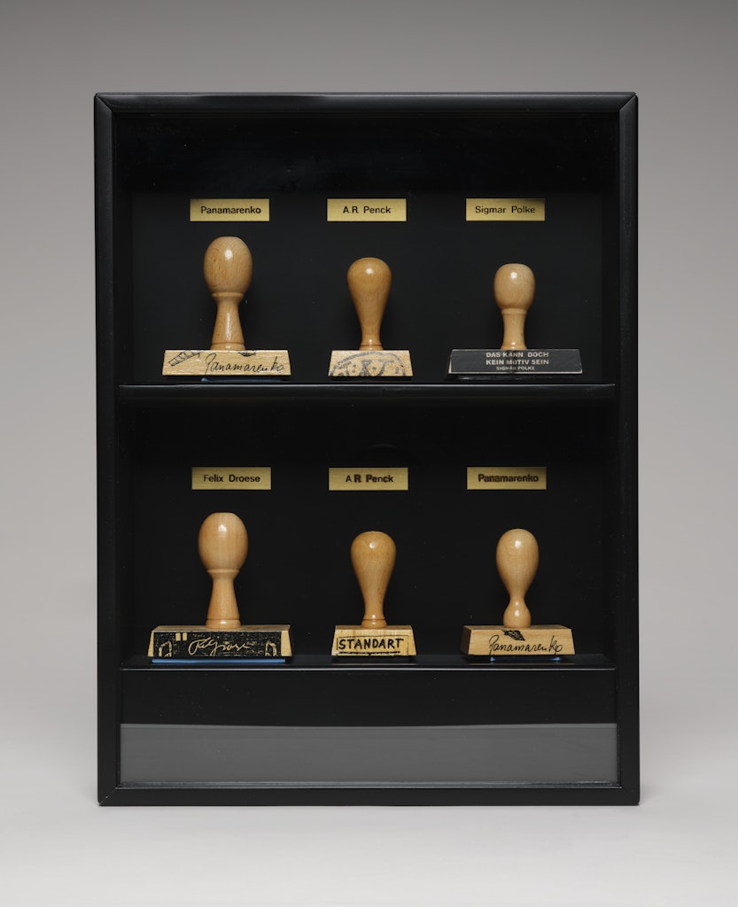 Stempelbank (Rubber stamp bank)