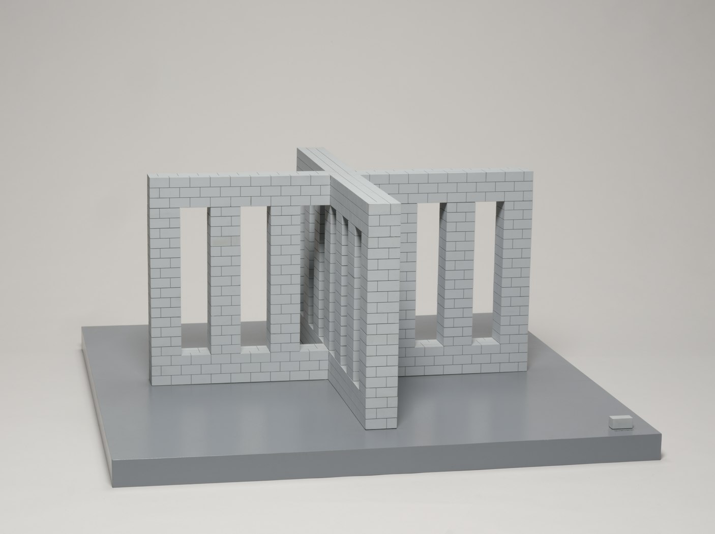 Maquette for X with Columns