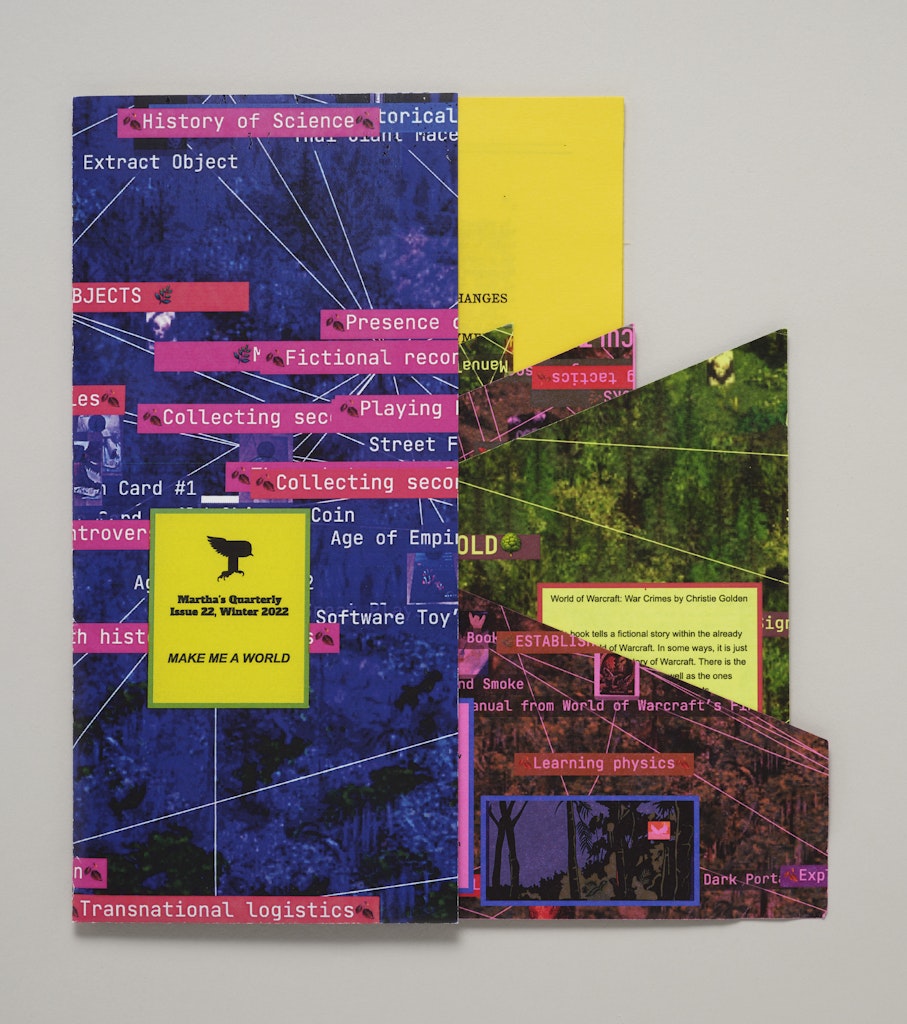 Martha's Quarterly, Issue 22, Winter 2022: Make Me a World