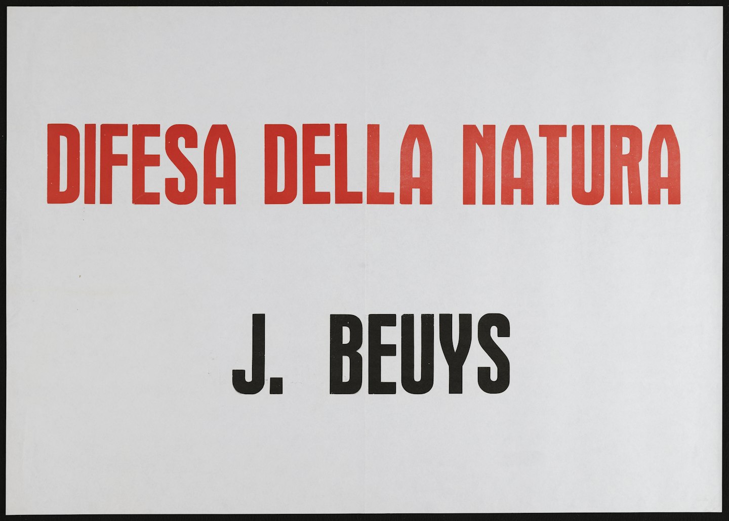 Difesa della natura (IN DEFENSE OF NATURE)