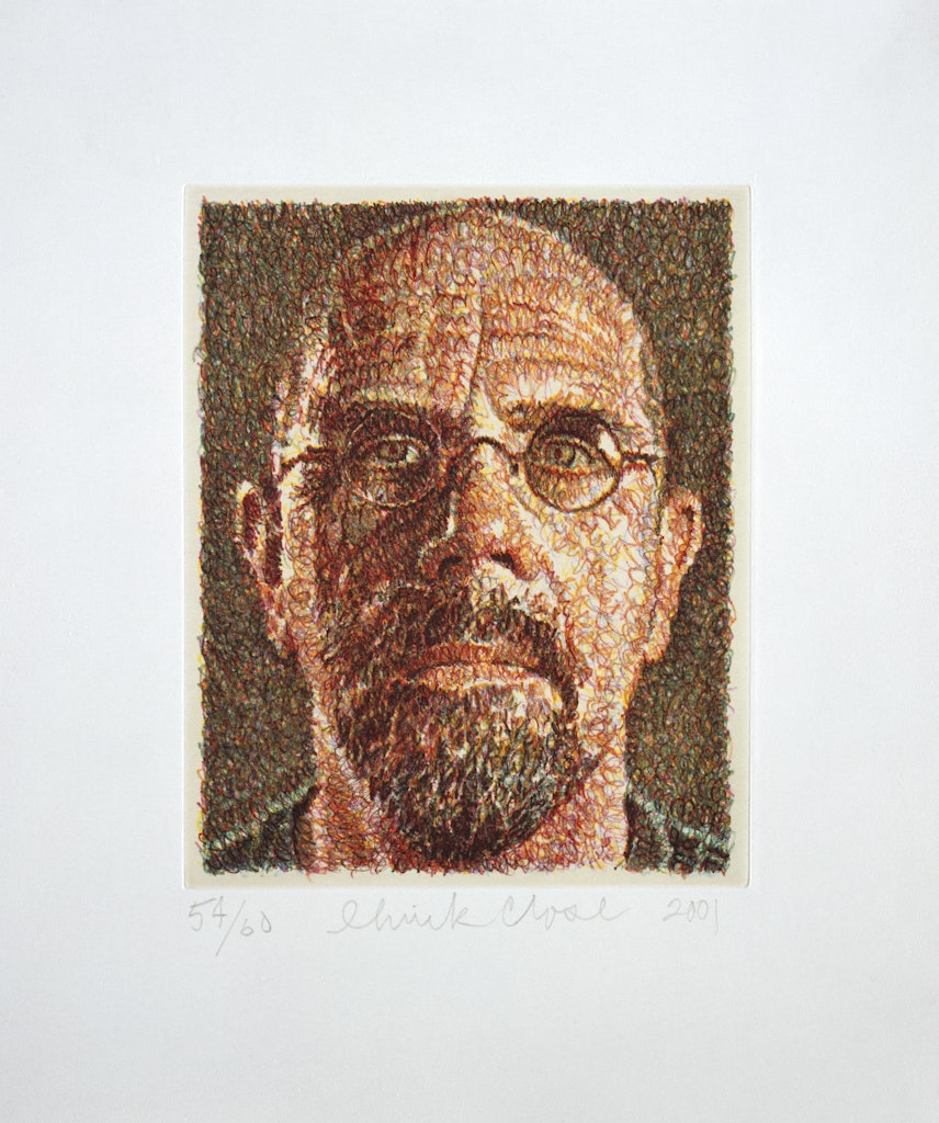 Self-Portrait/Scribble/Etching