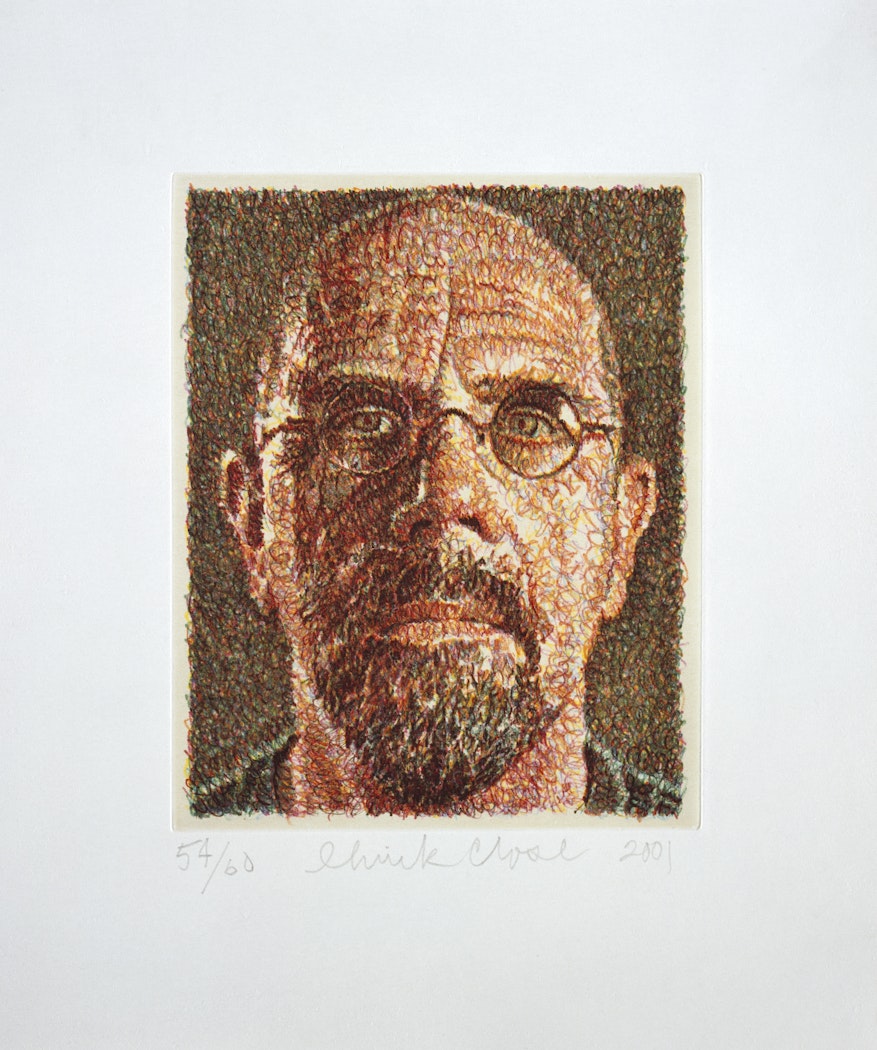 Self-Portrait/Scribble/Etching