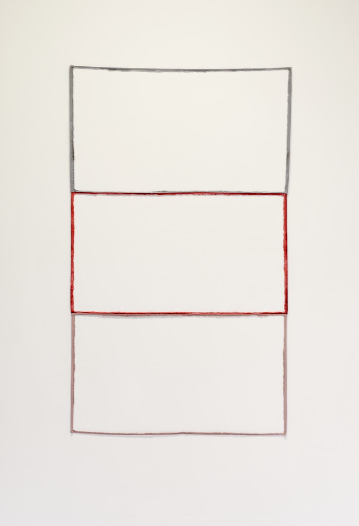 Untitled (triple negative, blue red pink)