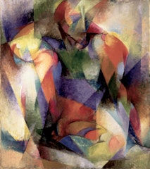 Synchromy in Green and Orange