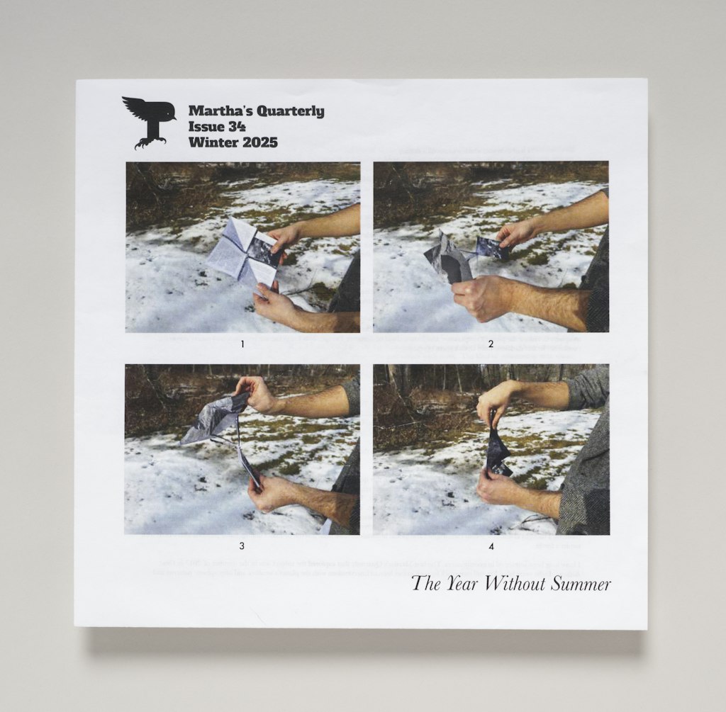 Martha's Quarterly, Issue 34, Winter 2025: Year Without Summer