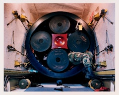 Untitled (Minuteman II Missile, Transporter Erector Vehicle, Ellsworth Air Force Base, South Dakota) from Nuclear Weapons 