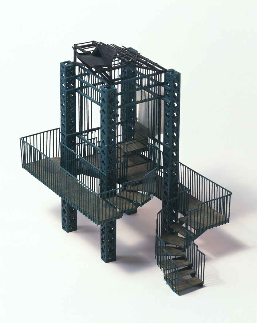Model for Gazebo for One Anarchist:  Luigi Galleani