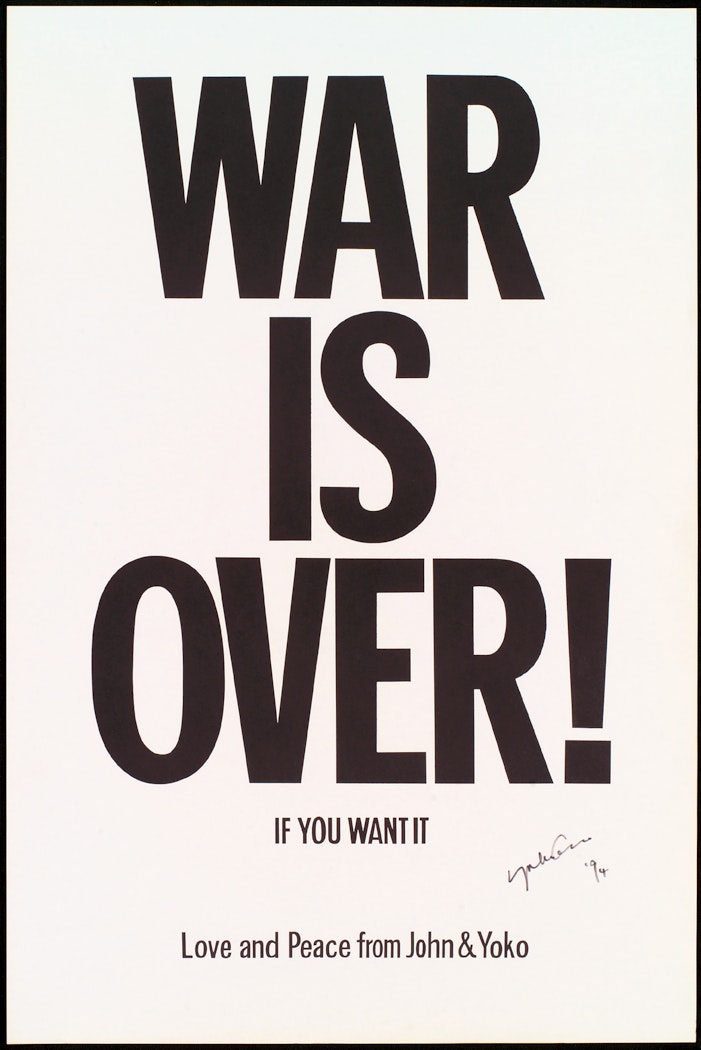 War Is Over!