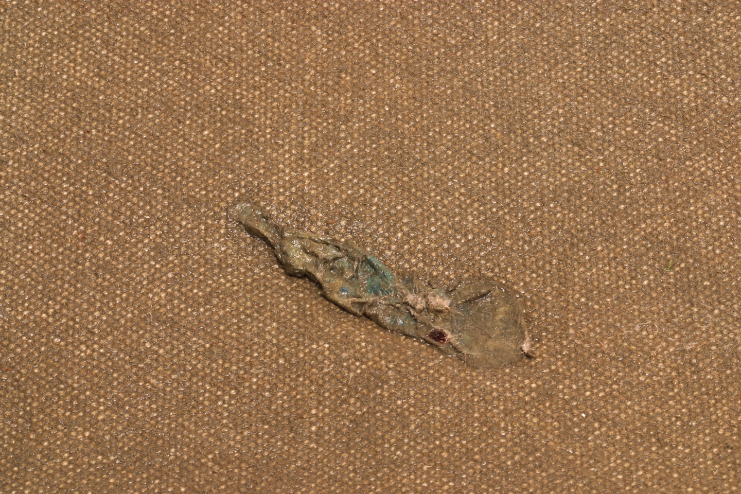 fabric surface and spots - closer up