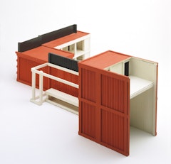 Model for Red School House for Thomas Paine