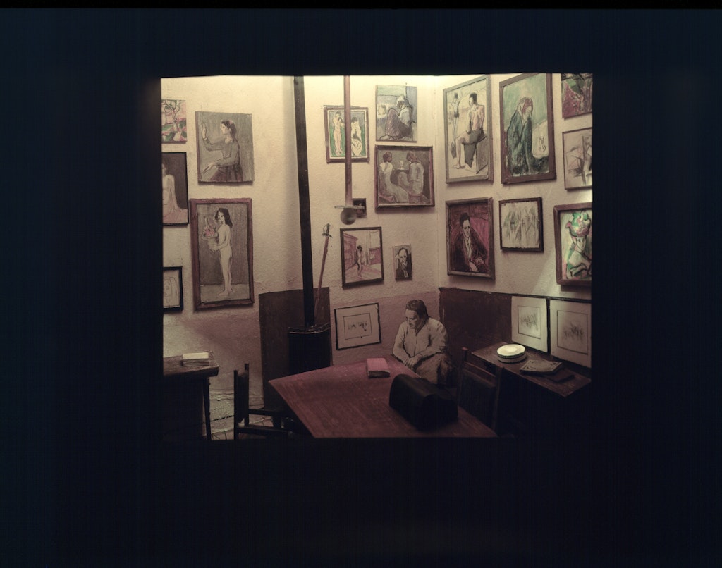 Gertrude Stein in Her Living Room