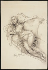 Woman on Couch