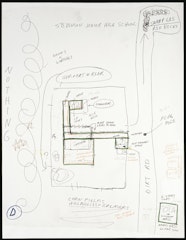 Repressed Spatial Relationships Rendered as Fluid, No. 4: Stevenson Junior High and Satellites