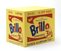 Yellow Brillo Box