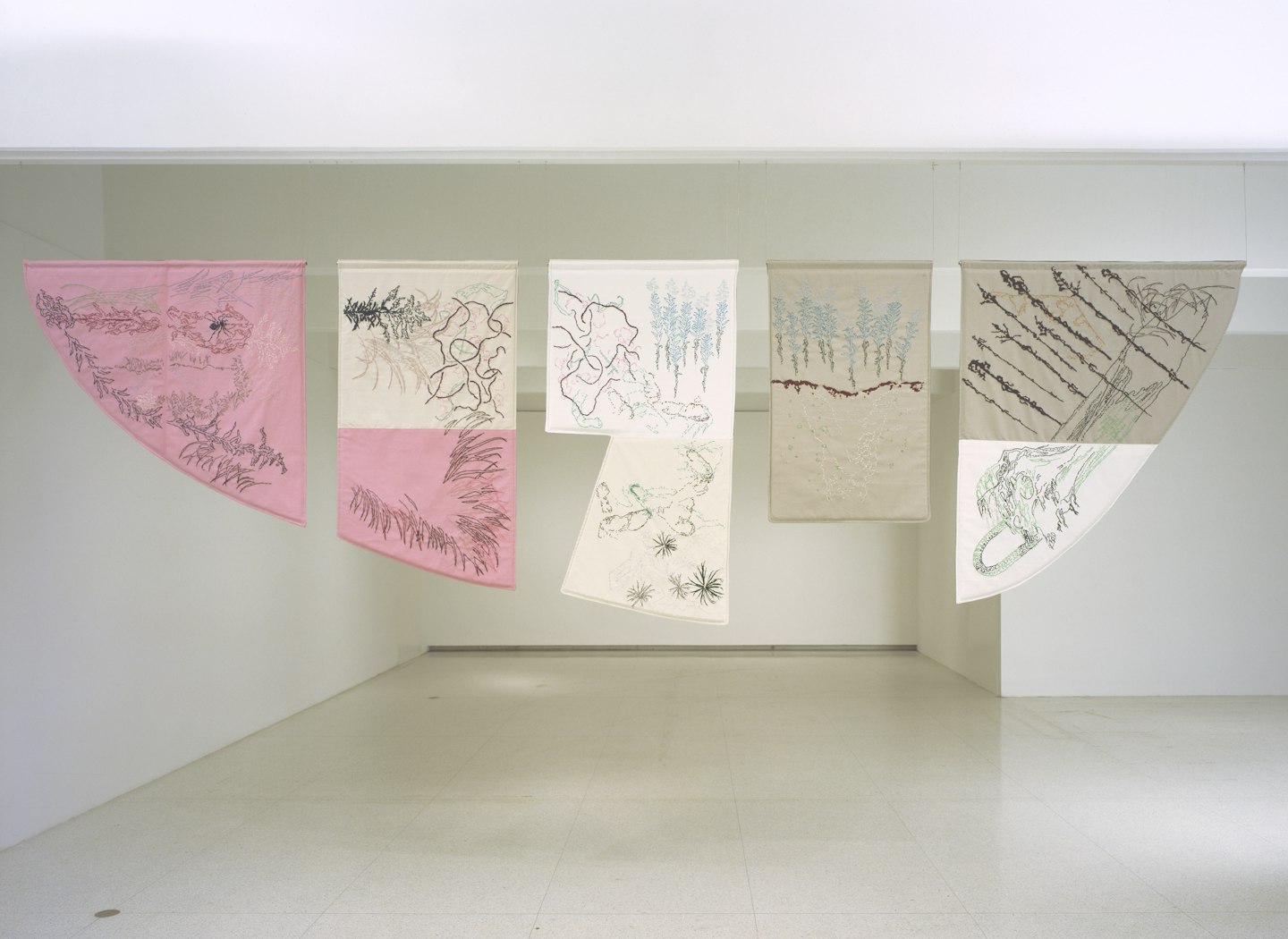installation view (pink side)