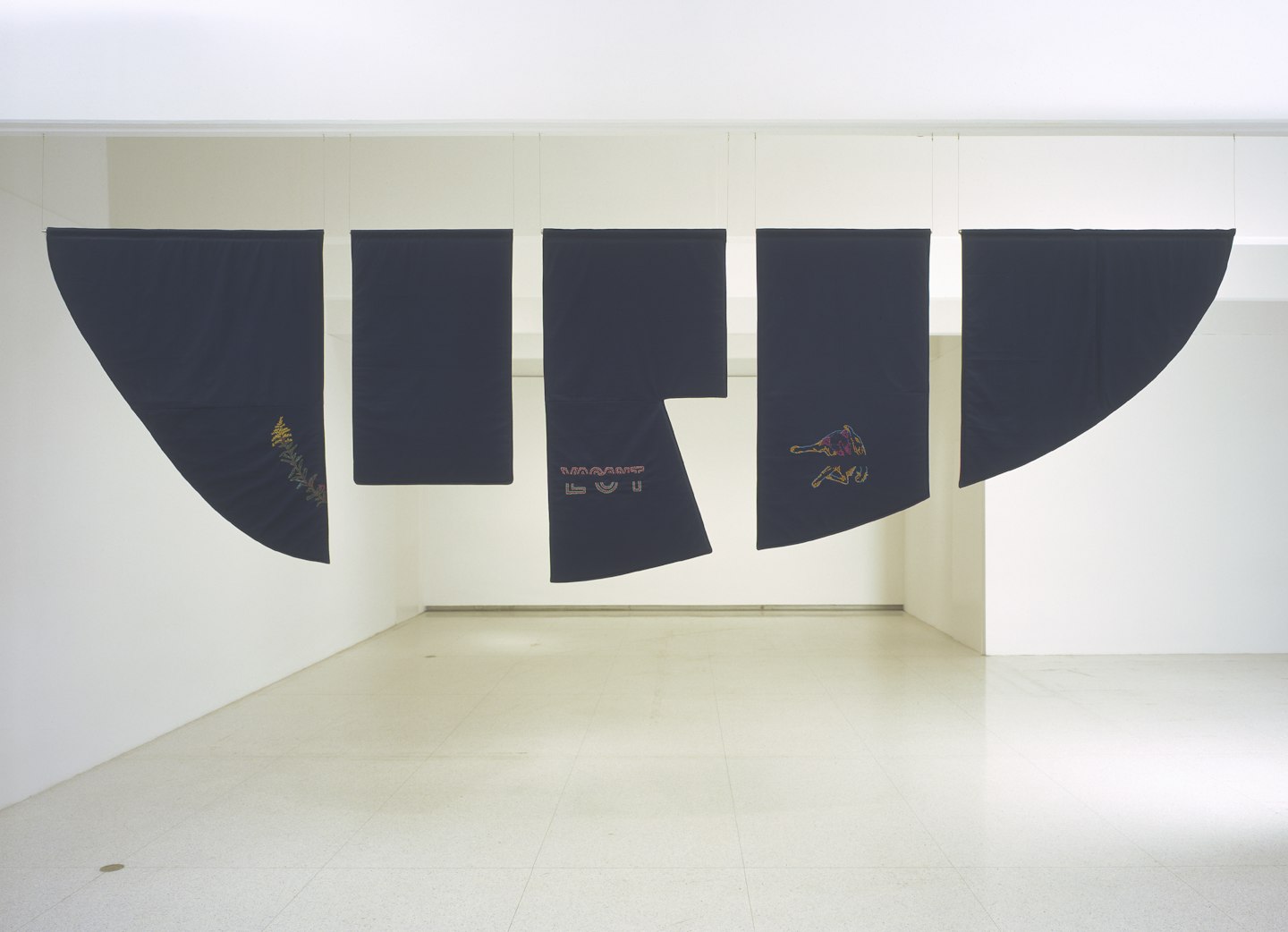 installation view (blue side)