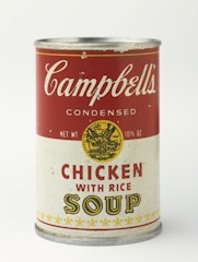 Campbell's Soup Can (Chicken with Rice Soup)