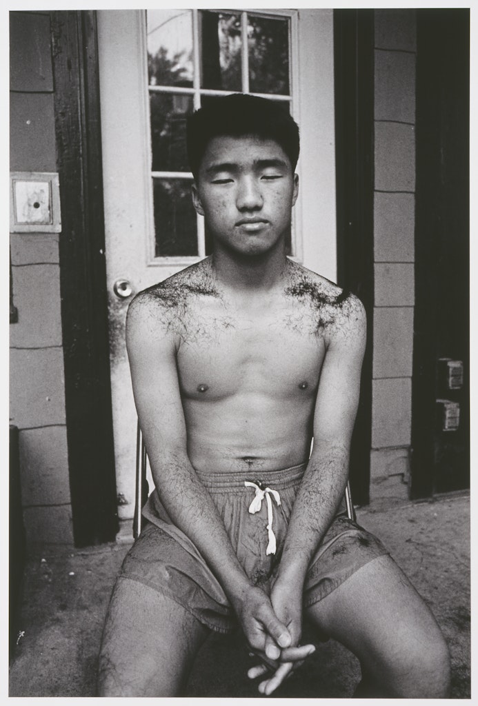 Hmong Teenager Getting a Haircut - Frogtown