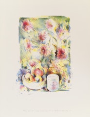 Flower - Piece B - Crayon Study