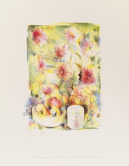Flower - Piece B - Crayon Study