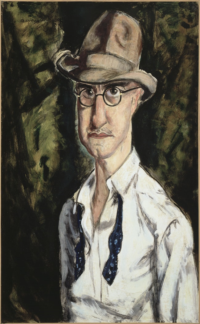 Self-Portrait with Hat