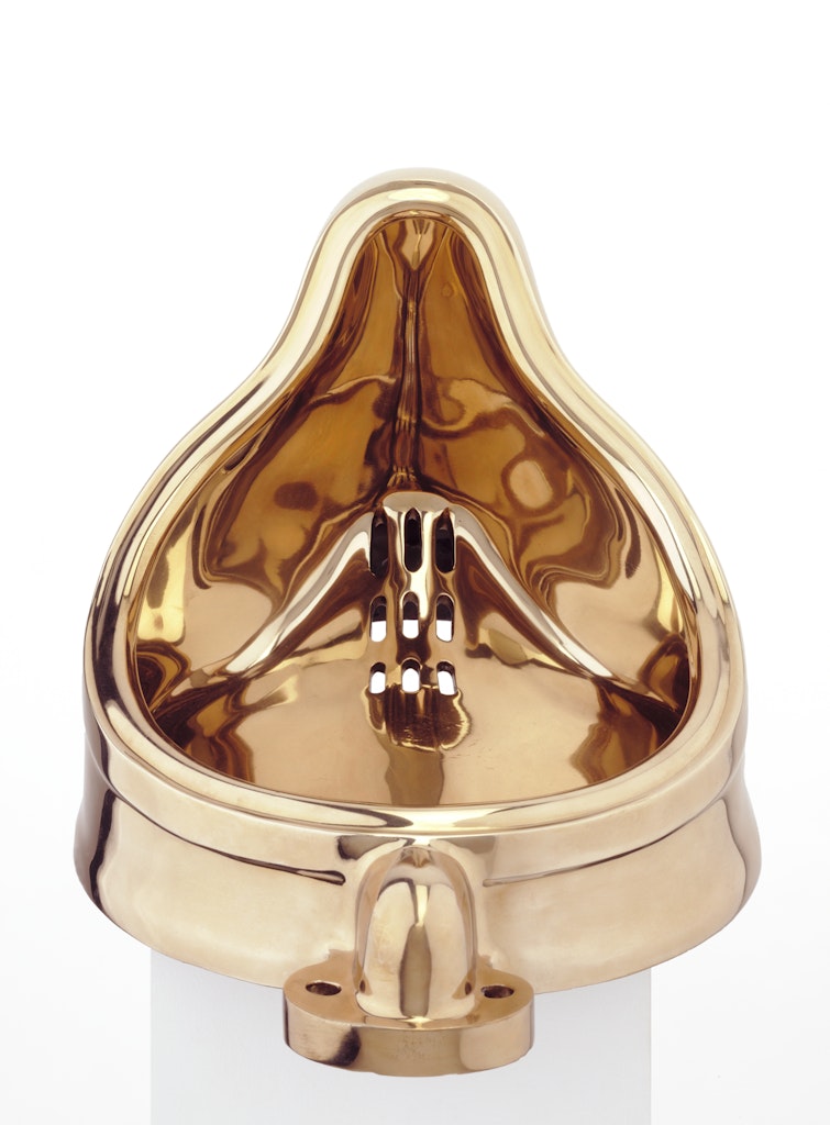 Fountain (after Marcel Duchamp: A.P.)