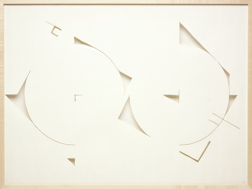 Untitled (cut drawing)