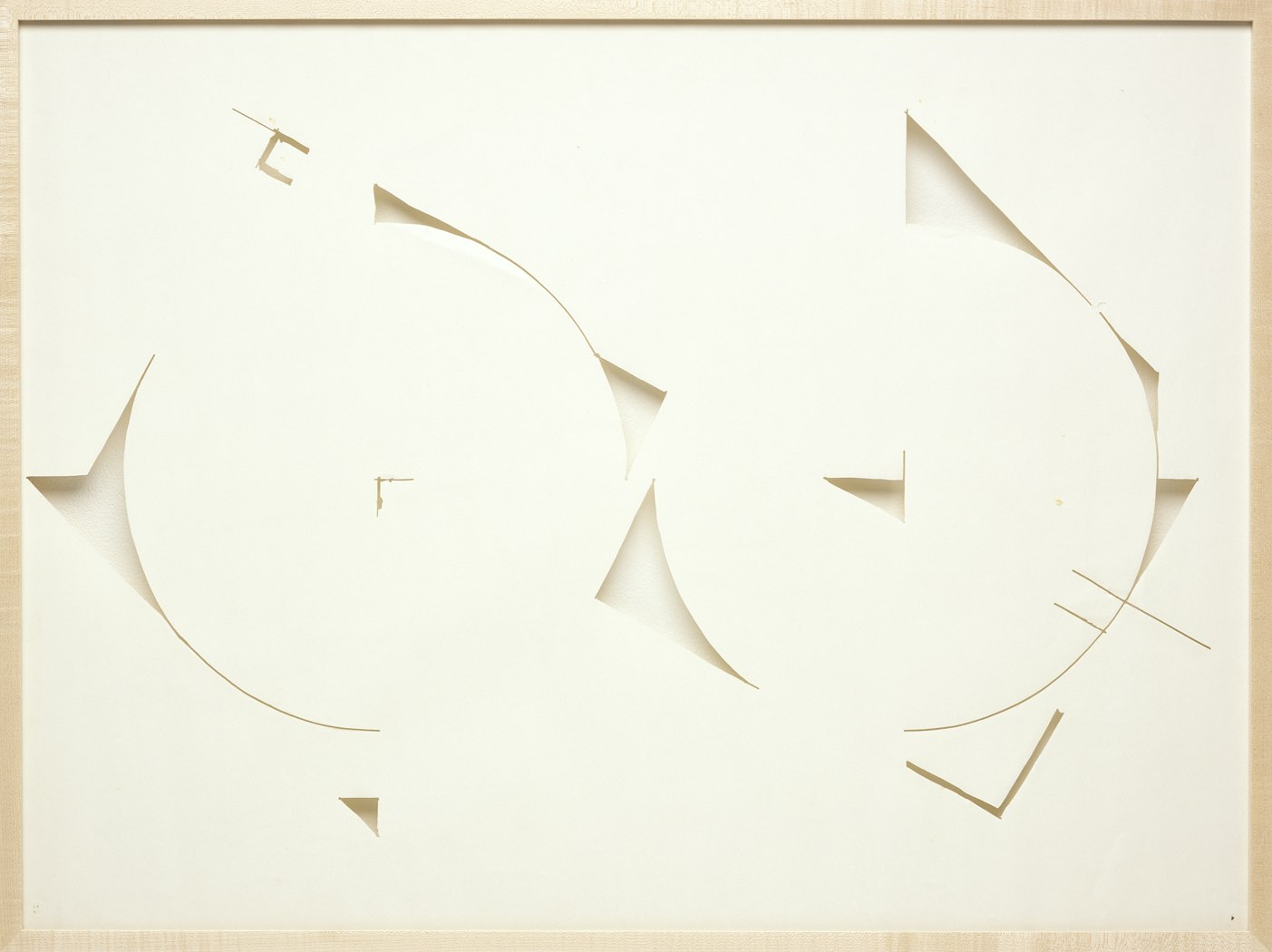 Untitled (cut drawing)