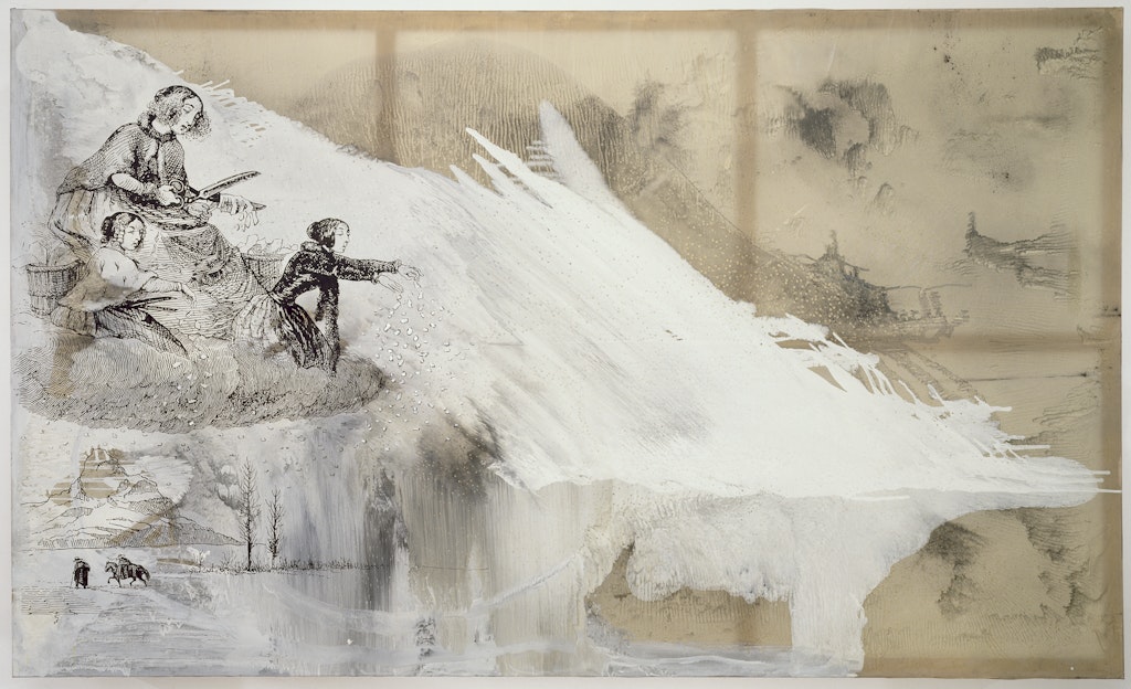 Frau Herbst und ihre zwei  Töchter (Mrs. Autumn and Her Two Daughters)