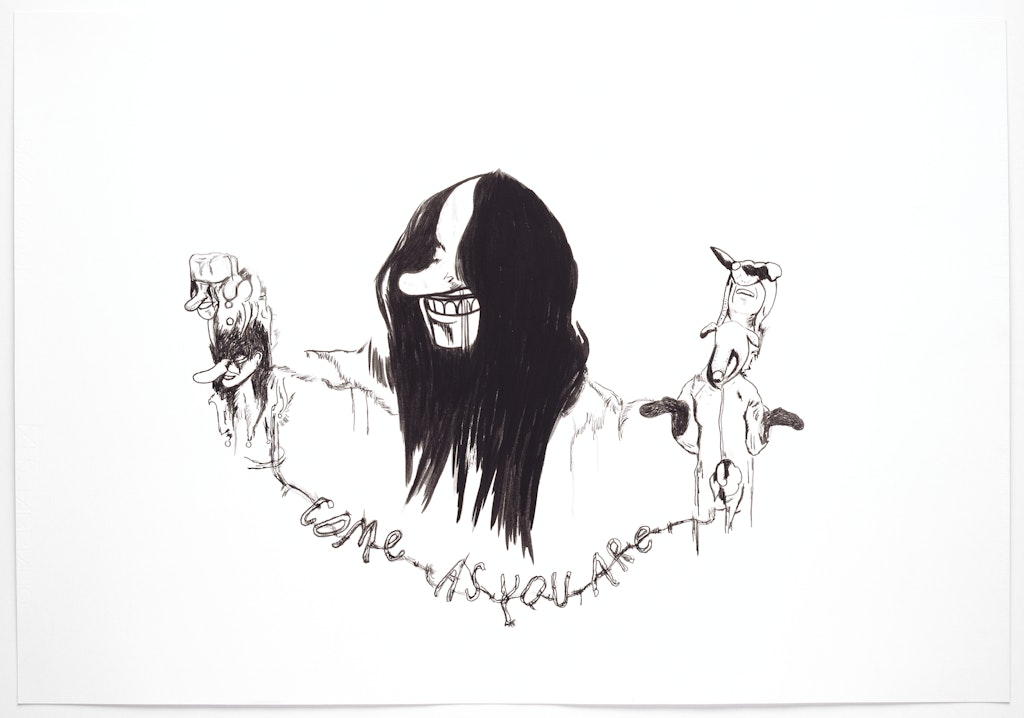 Untitled (Come as you are, from Paul Mc Meats series, The violence around us)